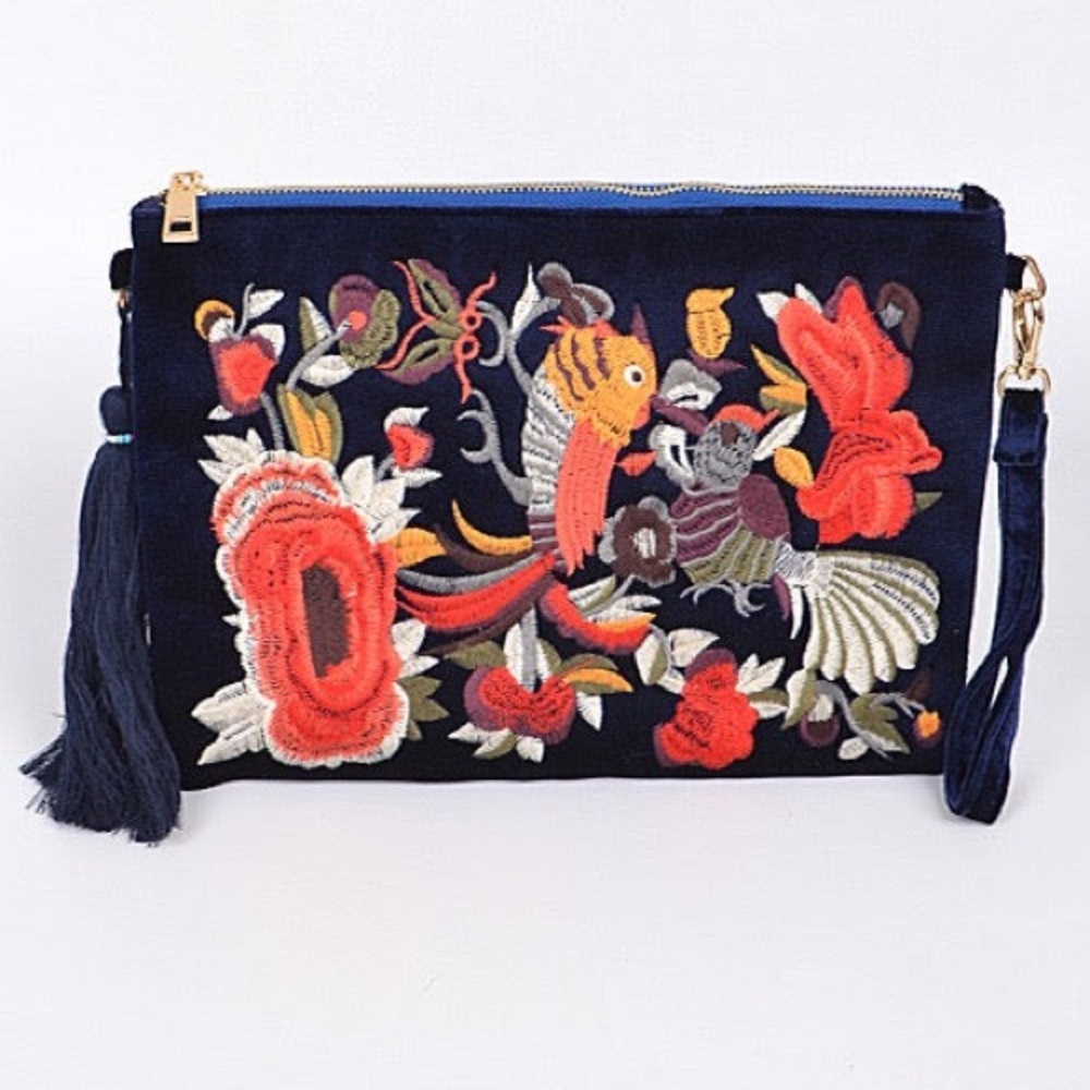 Across the Globe Clutch